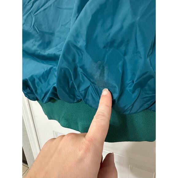 Columbia Reversible Retro 80s 90s Crop Ski Down Puffer Jacket Women M Gorpcore - Picture 8 of 11